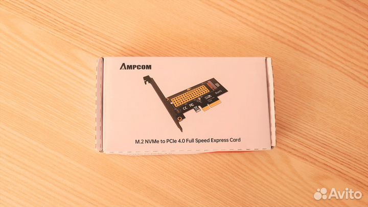 Новый Адаптер M.2 SSD nvme to PCI-E X4