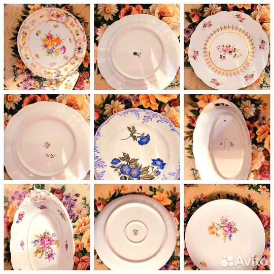Тарелки и блюда коллекционные