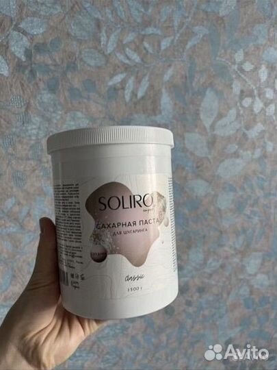 Паста для шугаринга soliro