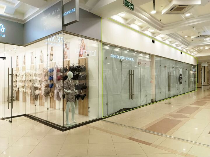 Торговая площадь, 168 м² в ТЦ 