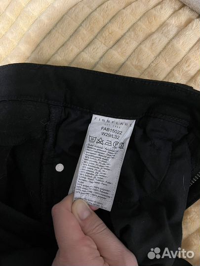 Джинцы утепленные 29/32 Finn Flare