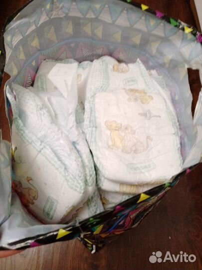 Памперсы для новорожденных Хагис