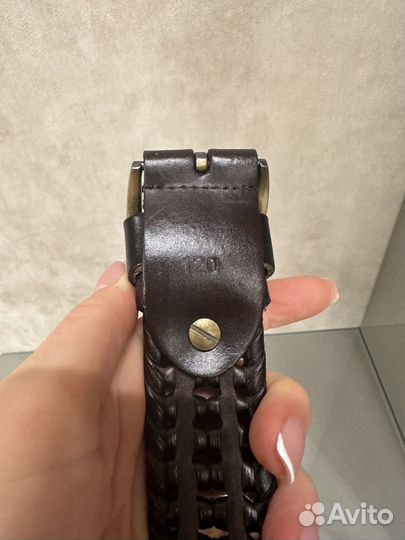 Ремень кожаный 120