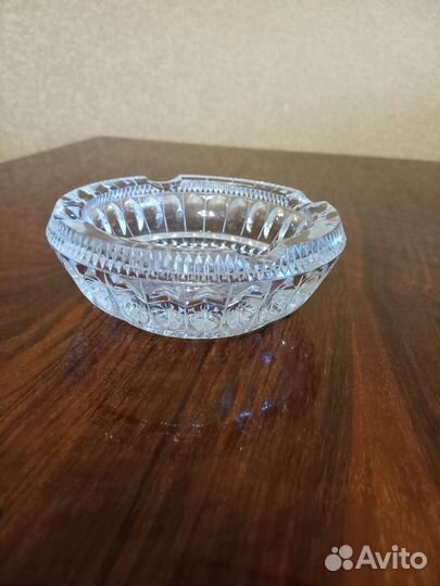 Хрустальная ваза для цветов СССР