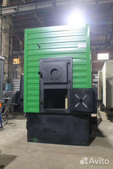 Автоматический котел на щепе 1 Мвт