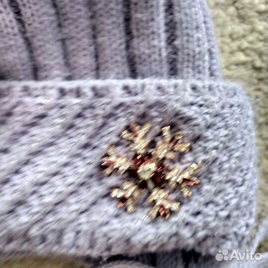 Шапка и снуд для девочки