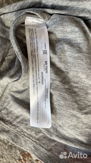 Футболка женская Twinset My twin с пайетками