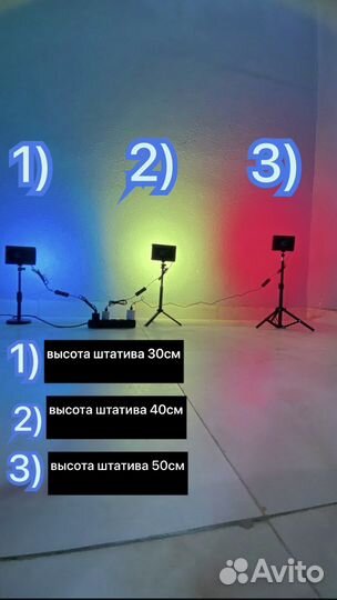 Светодиодный фонарь, свет для фото и видео