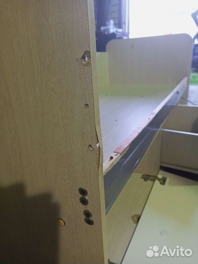 Детская кровать с матрасом бу