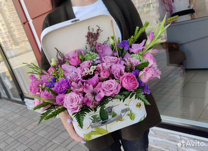 Цветы в Липецке Сиреневое небо