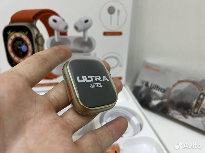 Набор apple 6 в 1 (часы, наушники, powerbank