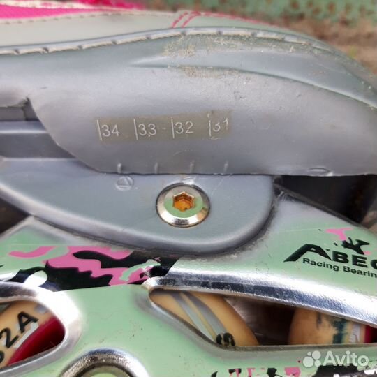 Роликовые коньки детские 2 в 1