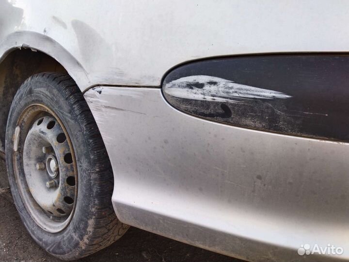 Задний бампер Peugeot 206 седан