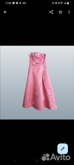 Платье на бал 40 42 пышное