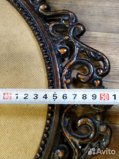 Старинная оправа для зеркала. Литье СССР