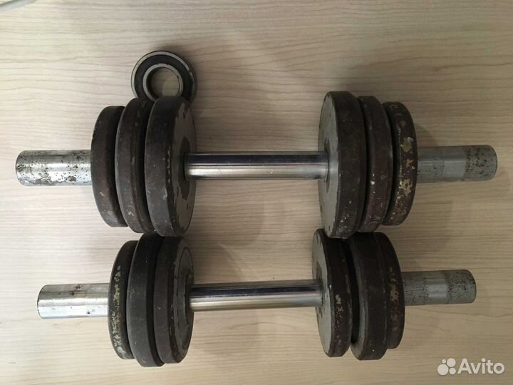 Гантели разборные