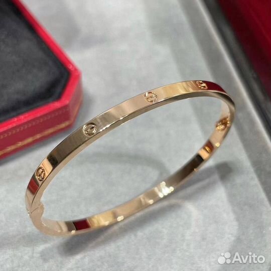 Браслет Cartier Love(жёлтое золото)