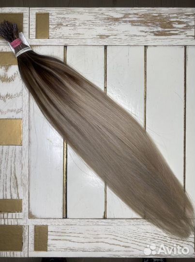 Волосы б/у с наращиванием, 50/45см