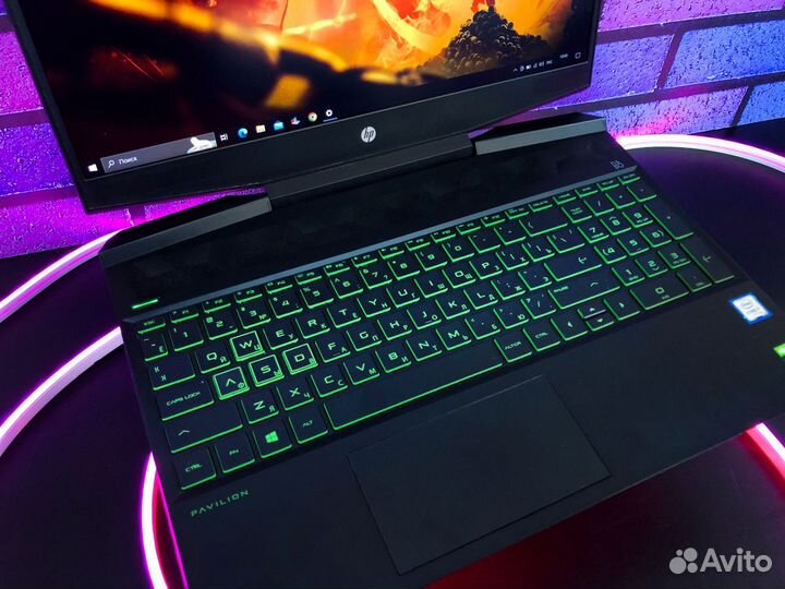 Ноутбук HP Pavilion Gaming 1660 Ti