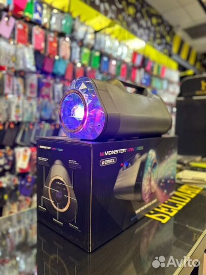 Блютуз колонка Remax Monster Ravebox