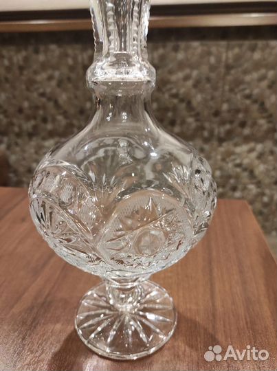 Графин хрустальный СССР