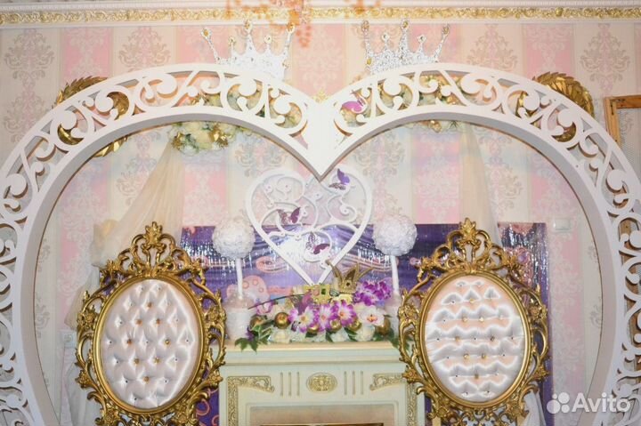 Арка декор сказочная, свадебная, интерьерная