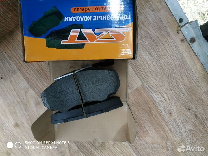 Колодки тормозные передние Фиат Дукато