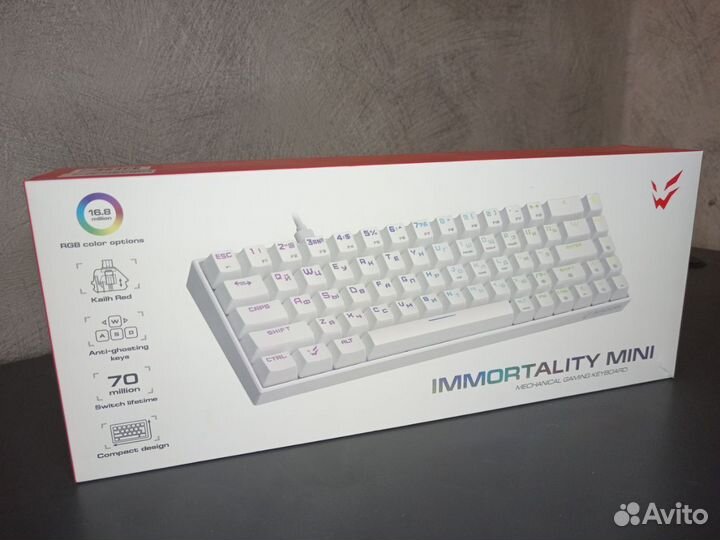 Клавиатура проводная ardor gaming Immortality mini