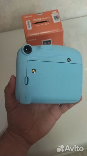 Фотоаппарат fujifilm instax mini 11 sky blue