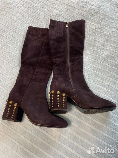 Сапоги нат. замша Valley 36р