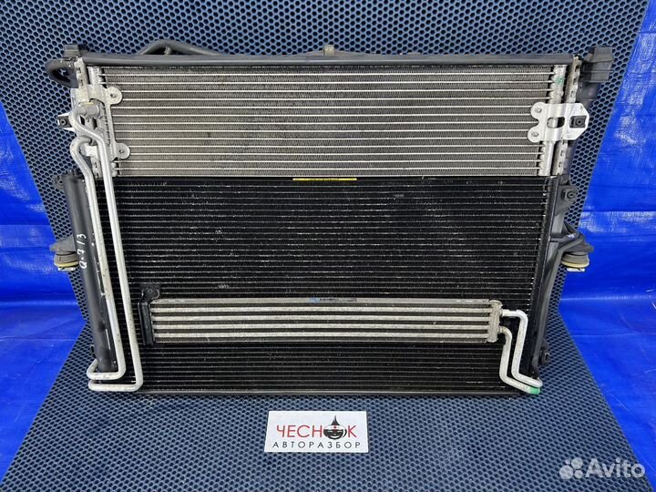 Кассета радиаторов в сборе Audi Q7 Touareg 4.2 BAR