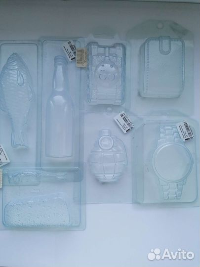 Пластиковые формы для мыла