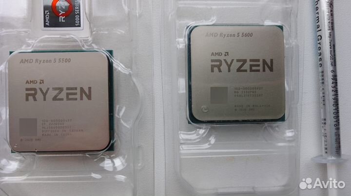 Новые AMD Ryzen 4500 / 5500 AM4, 7500F AM5