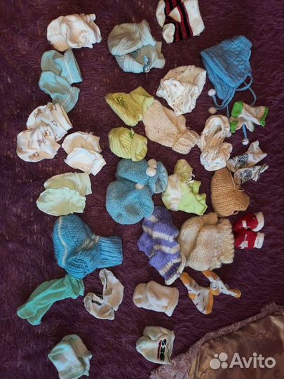 Более 30 кг детских вещей на мальчика