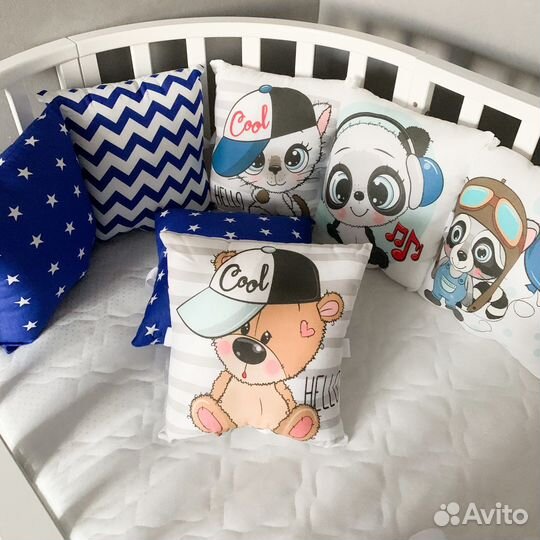 Бортики в кроватку Новые