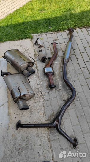 Выхлоп Subaru Impreza WRX седан сток