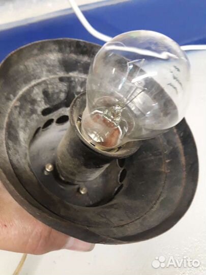 Лампа на станок СССР