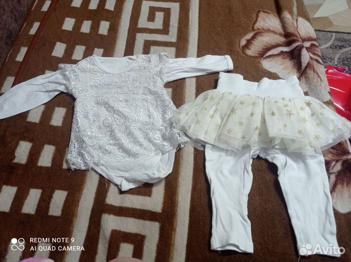 Большой пакет вещей для девочки