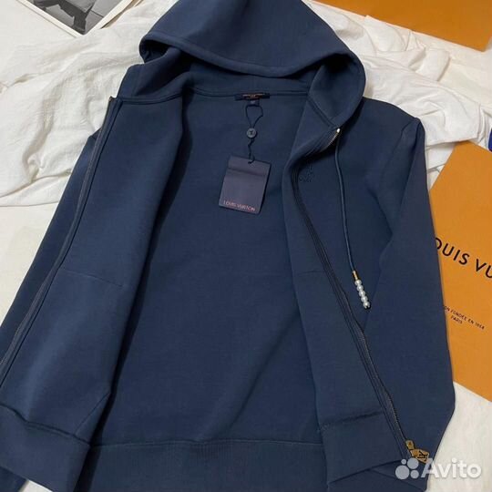 Зипхуди однотонное Louis Vuitton