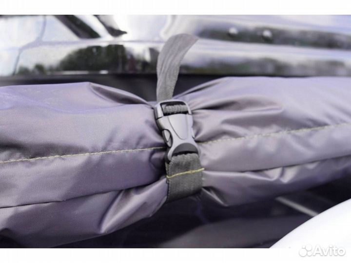 Маркиза/Тент на крышу автомобиля 3 стенки Серая