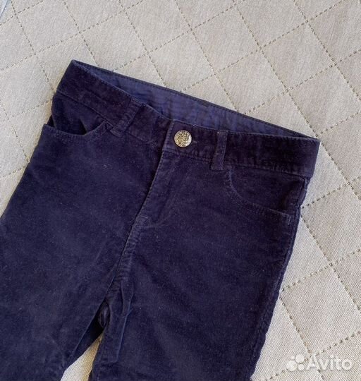 Джинсы для девочки Gap на 3 года вельветовые