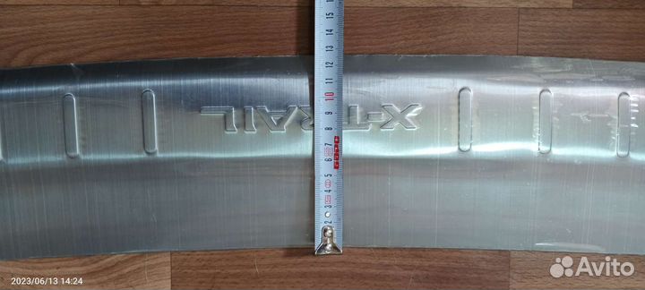 Накладка на бампер на Nissan X-Trail T32