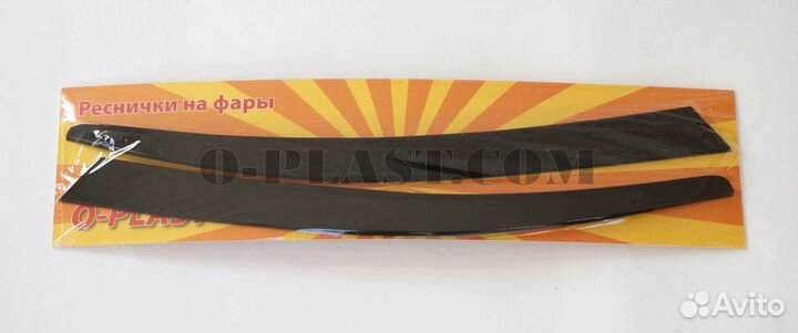 Реснички на фары для Volkswagen Touareg 2008-2009