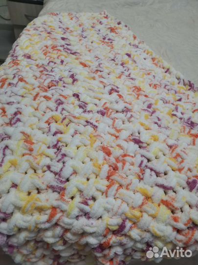 Плед ручной работы