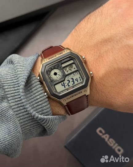 Мужские наручные часы casio vintage