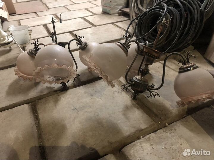 Люстры разные СССР, Икеа