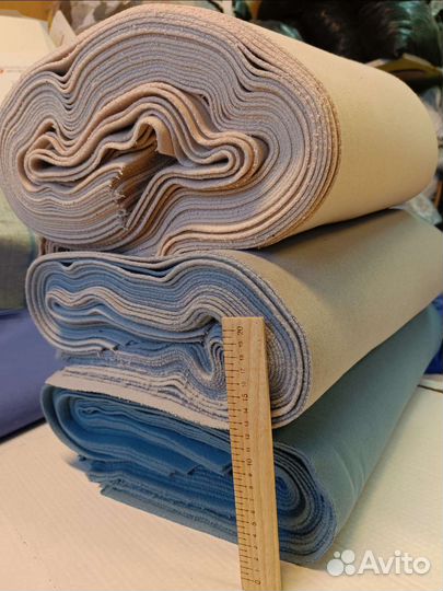 Футер с начесом (ткань)для рукоделия(крупные куски