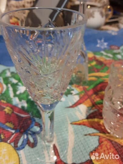 Рюмки хрустальные из СССР