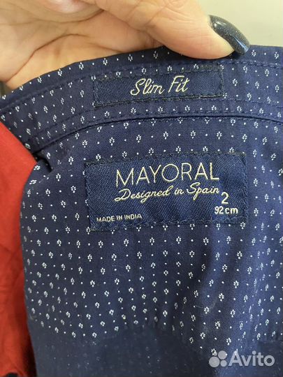 Рубашки mayoral для мальчика