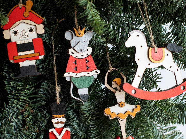 Елочные игрушки новые наборы